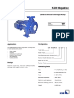 KSB Megabloc: General Service Centrifugal Pump