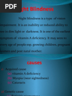 Night Blindness