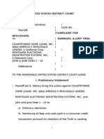 RescissionNotice Fin Charge COMPLAINT