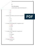 Unit 1: Exercise 1: Choose The Correct Answers To The Questions