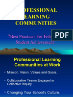 Professional Learning Communities