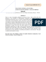 Noise Pollution Control Laws in India An Analysis of Court On Its Own Motion v. State of Tripura'