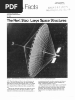 NASA Facts The Next Step Large Space Structures