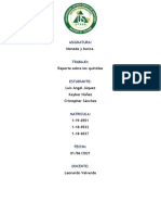 Reporte de Los 5 Quintiles