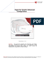 Hidden Pages For Quadro Advanced Configuration