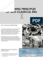 Neoclassical - Urban Planning Principles