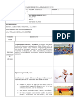 Plan Clase Baloncesto Pase