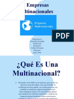 Las Empresas Multinacionales