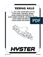 Steering Axle: PART NO. 897097 1600 SRM 316