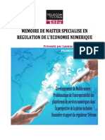 Interopérabilité Des Plateformes de Services Financiers Mali