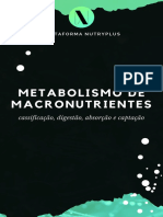 Metabolismo de Macronutrientes Plataforam Nutryplus