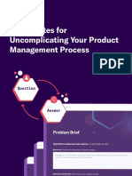 Three Templates For Uncomplicating Product Management