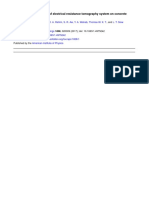 Forward Problem Studies of Electrical Resistance Tomography System On Concrete Materials