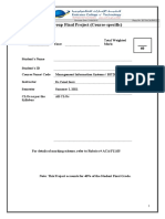 Group Final Project (Course-Specific) : Dr. Faisal Serri