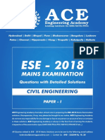 CE ESE Mains Paper-1 2018