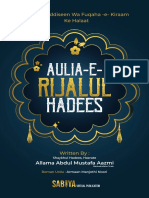 Aulia - E - Rijalul Hadees (Roman)