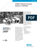 A3M60: Absolute Encoders Multiturn, PROFIBUS: Resolution Up To 31 Bits