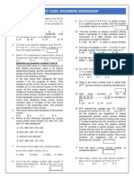 Cwqat-2203: Numbers Workshop: Direction For Question Number 5 and 6