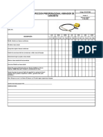 Inspeccion Preoperacional Vibrador de Concreto