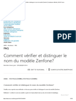 Comment Vérifier Et Distinguer Le Nom Du Modèle Zenfone