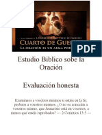 Cuarto de Guerra 1 - Evaluacion Honesta