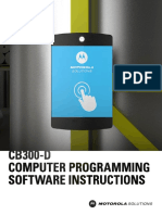 Motorola cb300 D Call Box Programming Instructions