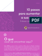 10 Passos para Aumentar Sua Energia