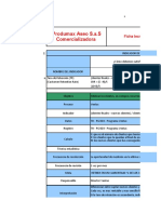 Balanced Scorecard Indicadores Fichas