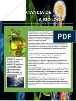 Importancia de La Biologia