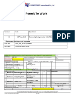 PTW For DAM Area