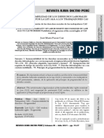 Irrenunciabilidad de Los Derechos Laborales Reconocidos Por La Ley 31131 - Autor José María Pacori Cari