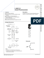 Ir Phototransistor Detail QSC112