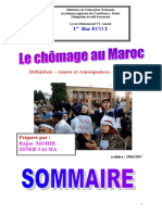 Le Chomage Au Maroc