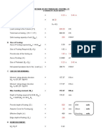 Design of Rectangular Footing F1 A Input Data:: (Columns A1, A2, A3 and A4)