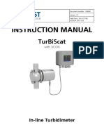 TurBiScat and SICON In-Line Turbidimeter and Control Unit English