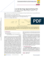 Synthetic Approaches To The New Drugs Approved During 2015