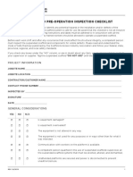 Climber or Suspended Scaffold Inspection Checklist