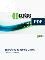 25 Slide Banco de Dados (Abstração, Modelo Relacional, Chaves, Normalização) - Exercicio