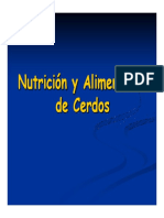 Nutrición de Cerdos