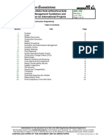 Construction Management Guidelines and Procedures For International Projects