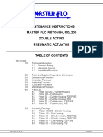 Maint. Instr. MF Piston 50 100 and 200 DA Pnuem Act