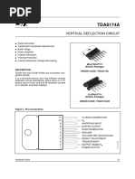 TDA8174A: Vertical Deflection Circuit