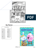 Easter Activity Worksheets For Kids Kindergarteners