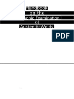 Ultrasonic Examination: Austeniticwelds