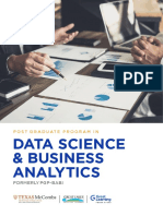 Data Science & Business Analytics: Formerly Pgp-Babi