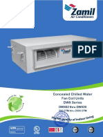 Concealed Chilled Water Fan Coil Units DWX Series