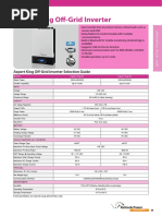 Axpert King Off-Grid Inverter Selection Guide