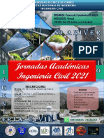 Jornadas Academicas Ing. Civil 2021 (Afiche 2)