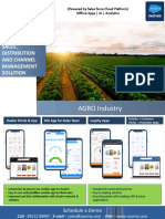 AGRO Industry: Sales, Distribution and Channel Management Solution