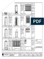 Doors and Windows Schedule: Science Laboratory Room